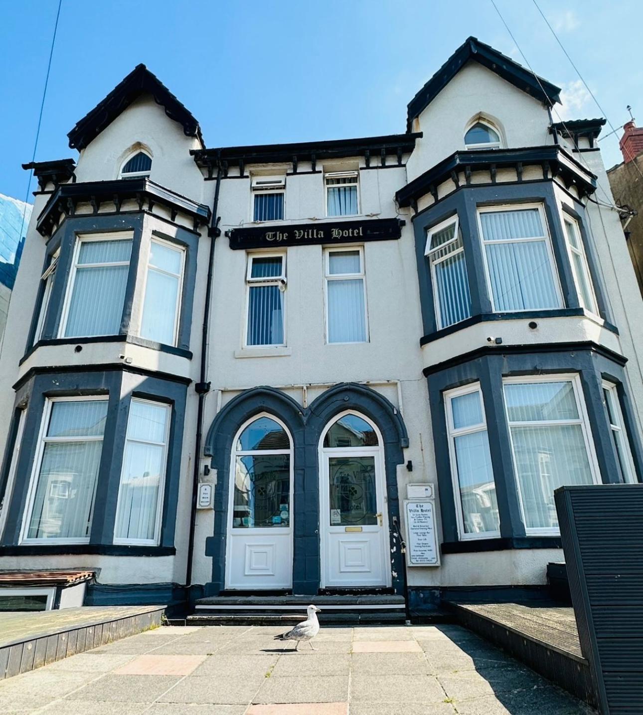 The Villa Hotel Blackpool Exterior foto